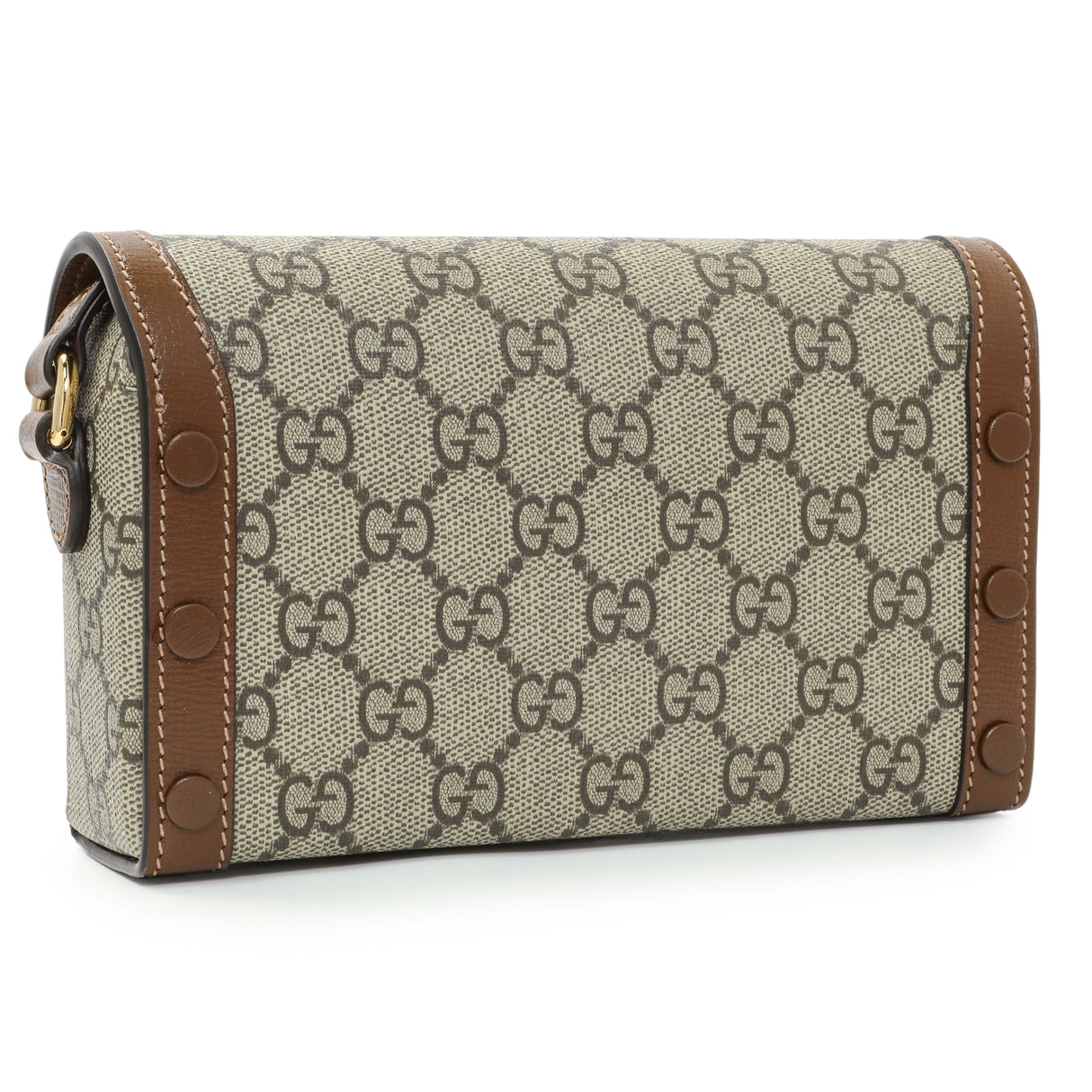 Gucci GG Supreme Monogram Mini Horsebit 1955 Shoulder Bag