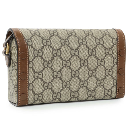 Gucci GG Supreme Monogram Mini Horsebit 1955 Shoulder Bag
