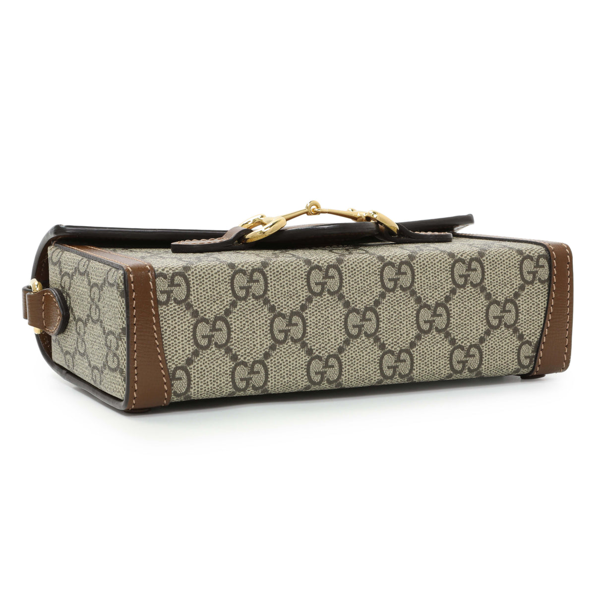 Gucci GG Supreme Monogram Mini Horsebit 1955 Shoulder Bag
