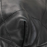 Chanel Black Shiny Calfskin Quilted Small Chanel 22