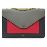 Celine Tricolor Calfskin Pocket Envelope Shoulder Bag Handbags Celine