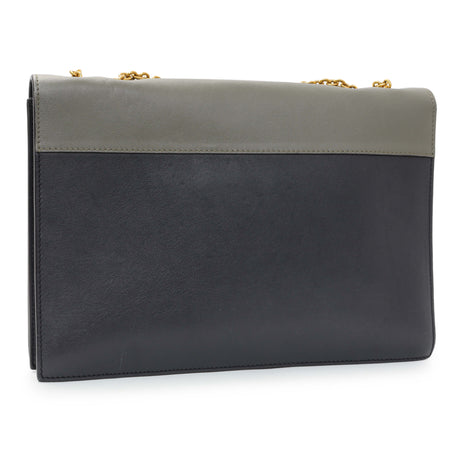 -temp- 242060 Celine Tricolor Calfskin Pocket Envelope Shoulder Bag Handbags Celine