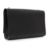 Saint Laurent Black Grain De Poudre Medium Monogram Kate Satchel Handbags Saint Laurent
