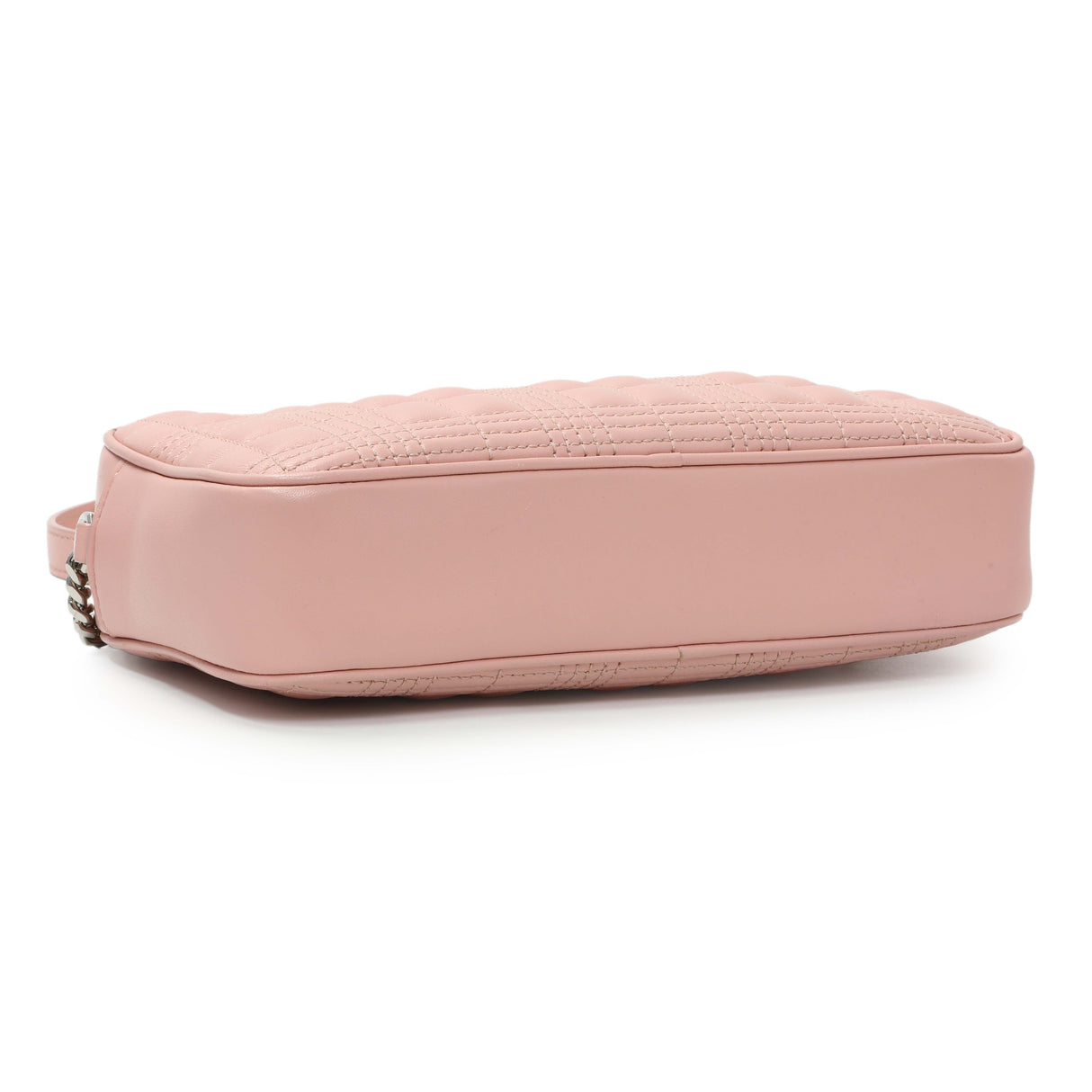 Burberry Pink Quilted Calfskin Lola Camera Bag Handbags Burberry