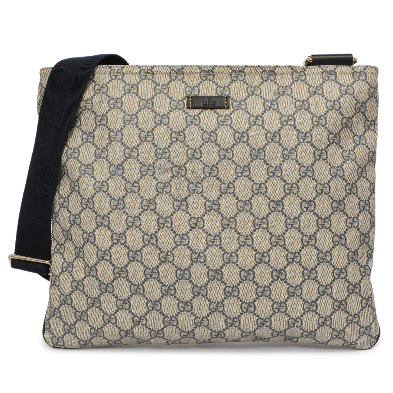 Gucci GG Plus Monogram Large Flat Messenger Bag Modaselle