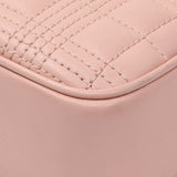 Burberry Pink Quilted Calfskin Lola Camera Bag Handbags Burberry