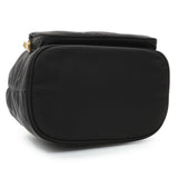 Prada Black Re-Nylon Saffiano Duet Bucket Crossbody Bag Handbags Prada