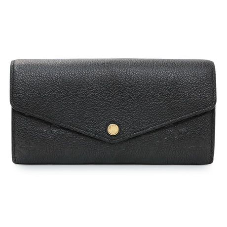 Louis Vuitton Black Monogram Empreinte Sarah Wallet Accessories Louis Vuitton