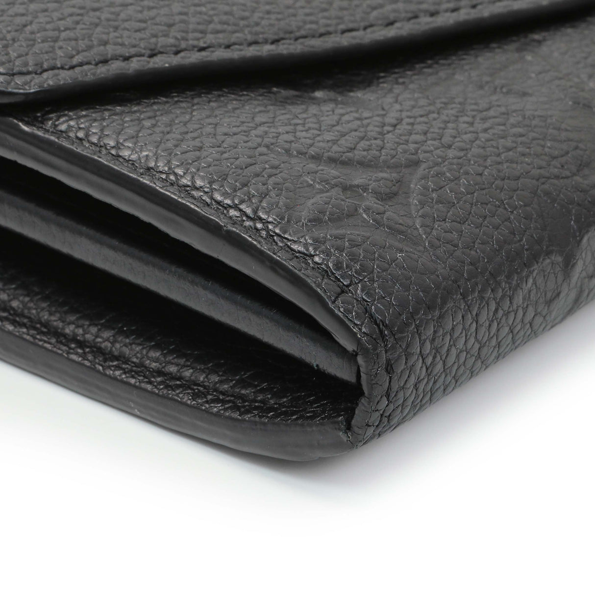 Louis Vuitton Black Monogram Empreinte Sarah Wallet Accessories Louis Vuitton