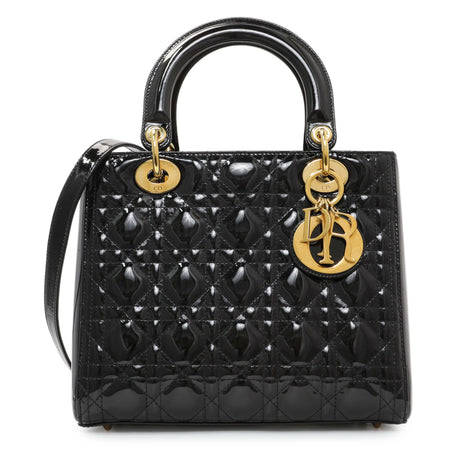-6 items Fri. May 15 ⬆️- Christian Dior Patent Cannage Medium Lady Dior Handbags Christian Dior