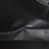 Saint Laurent Black Grain De Poudre Matelasse Chevron Monogram Chain Wallet Handbags Saint Laurent