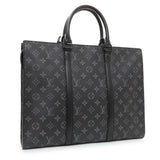 Louis Vuitton Monogram Eclipse Sac Plat Horizontal Zipper Handbags Louis Vuitton