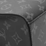 Louis Vuitton Monogram Eclipse Sac Plat Horizontal Zipper Handbags Louis Vuitton