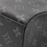 Louis Vuitton Monogram Eclipse Sac Plat Horizontal Zipper Handbags Louis Vuitton