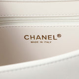 -6 items Mon July 27 ⬆️- Chanel White Shiny Caviar Preppy Coco Small Flap Handbags Chanel