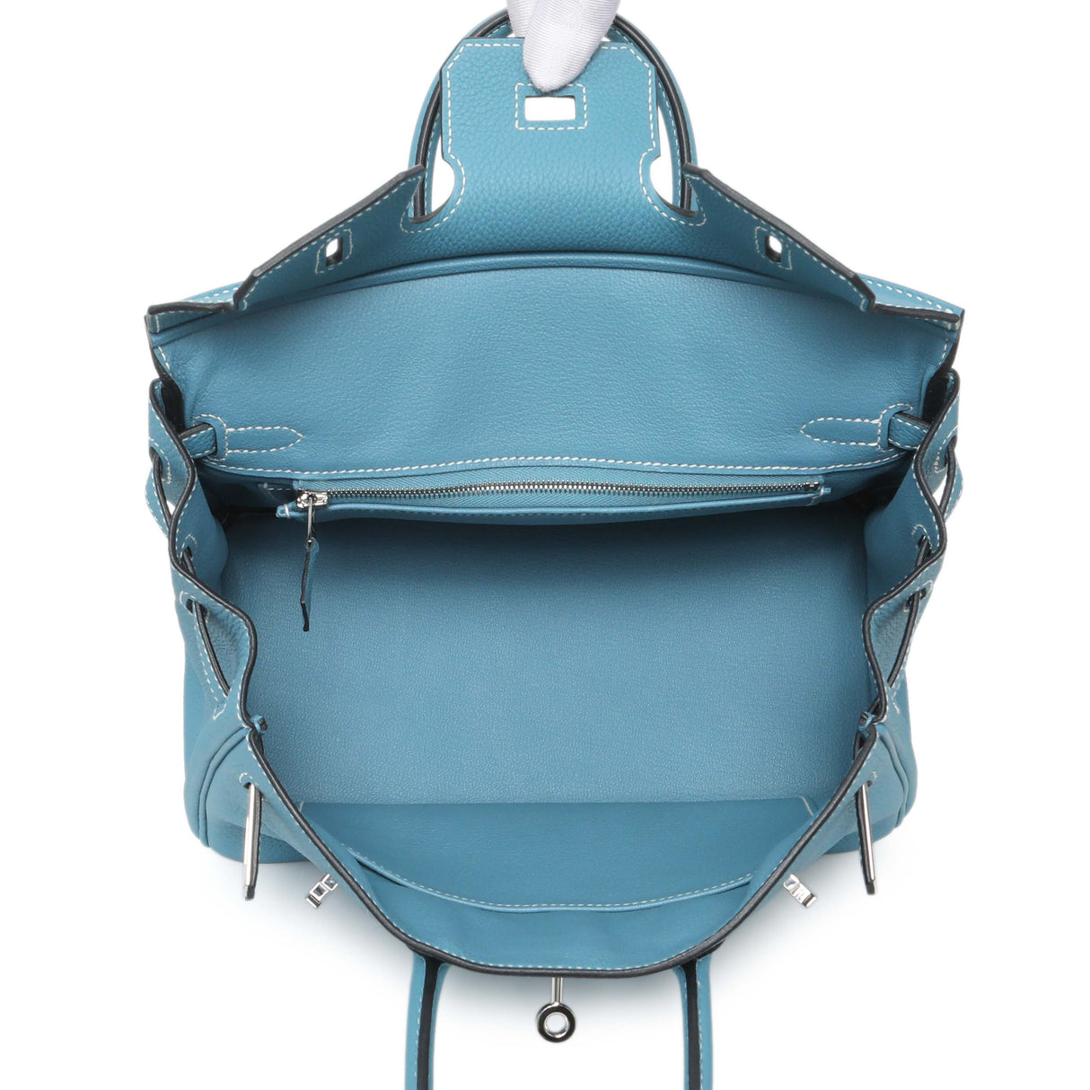 Hermes New Blue Jean Togo Birkin 25