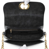 Christian Dior Black Calfskin Montaigne Avenue