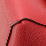 Celine Red Grained Calfskin Micro Belt Bag