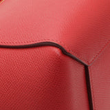 Celine Red Grained Calfskin Micro Belt Bag