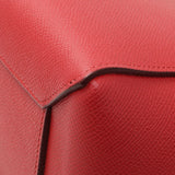 Celine Red Grained Calfskin Micro Belt Bag
