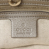 Gucci Gold Pebbled Calfskin Medium Soho Chain Shoulder Bag