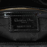 Christian Dior Patent Cannage Medium Lady Dior Handbags Christian Dior