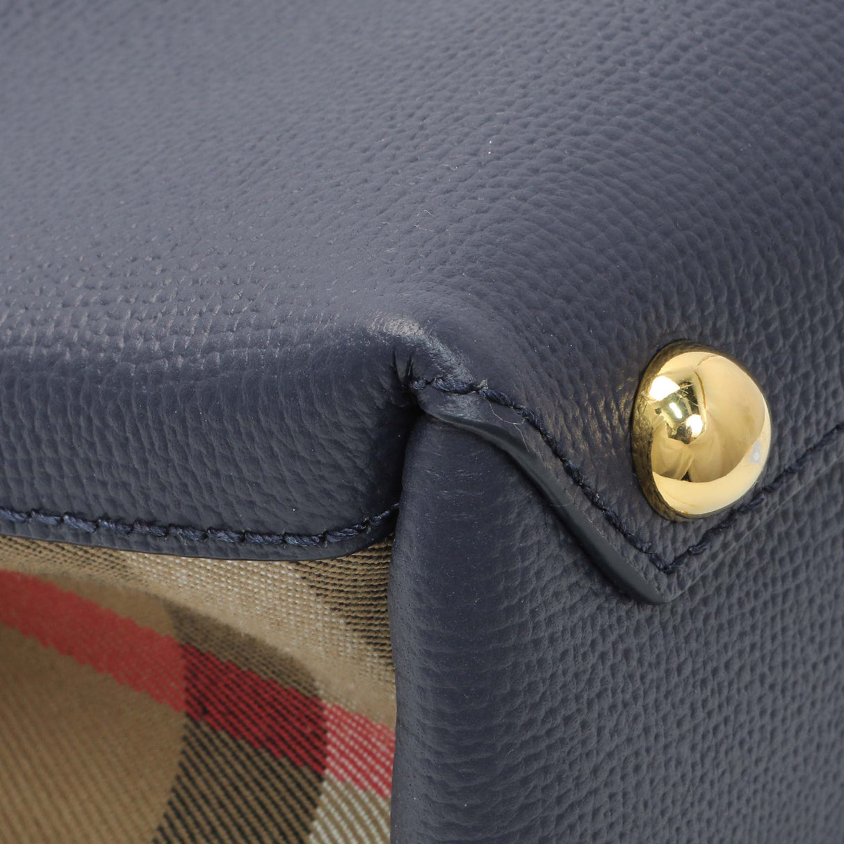 Burberry Regency Blue Small Banner Tote