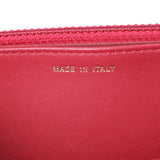 Chanel Dark Pink Quilted Lambskin Trendy CC Wallet On Chain Handbags Chanel