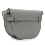 Loewe Grey Calfskin Jacquard Mini Gate Crossbody