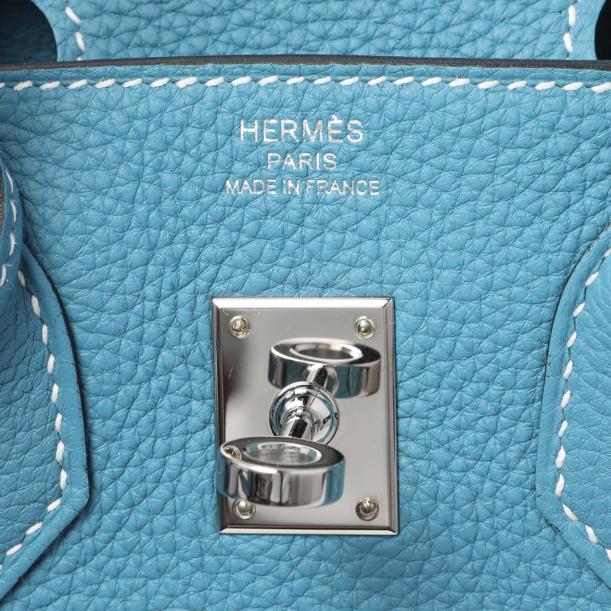 Hermes New Blue Jean Togo Birkin 25