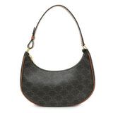 Celine Triomphe Canvas Calfskin Ava Shoulder Bag