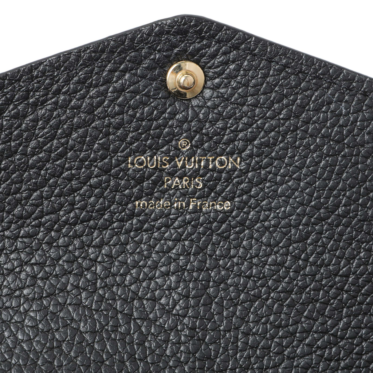 Louis Vuitton Black Monogram Empreinte Sarah Wallet Accessories Louis Vuitton