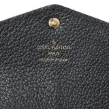 Louis Vuitton Black Monogram Empreinte Sarah Wallet Accessories Louis Vuitton