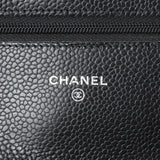 Chanel Black Quilted Caviar Wallet on Chain Handbags Chanel