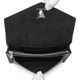 Temp - 84743 Louis Vuitton Black Soft Calfskin Mylockme Chain Pochette Handbags Louis Vuitton