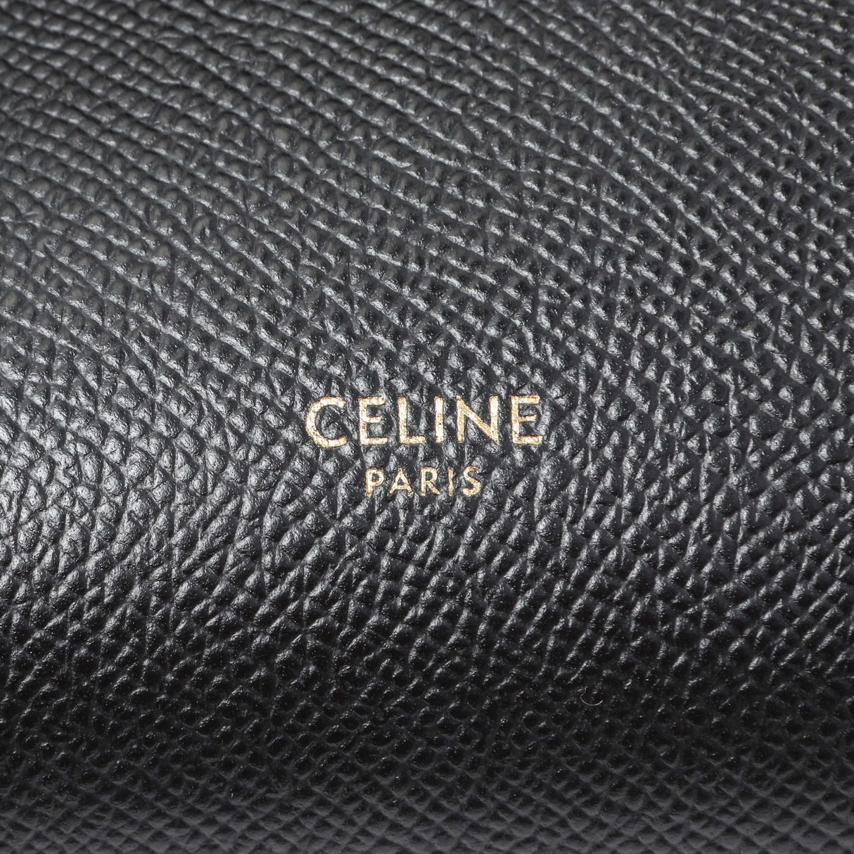 Celine Black Grained Calfskin Nano Belt Bag Handbags Celine