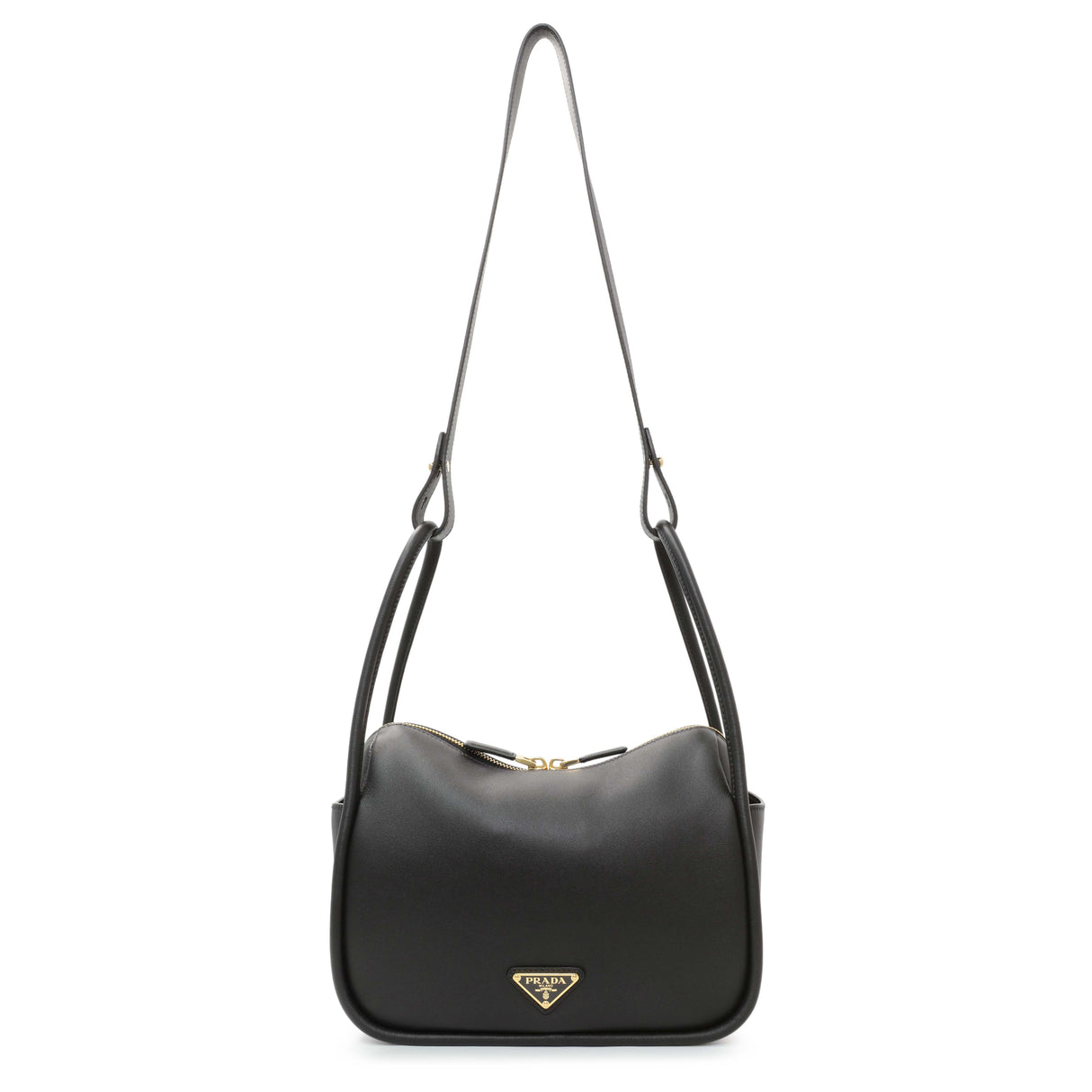 Prada Black Calfskin Darling Shoulder Bag