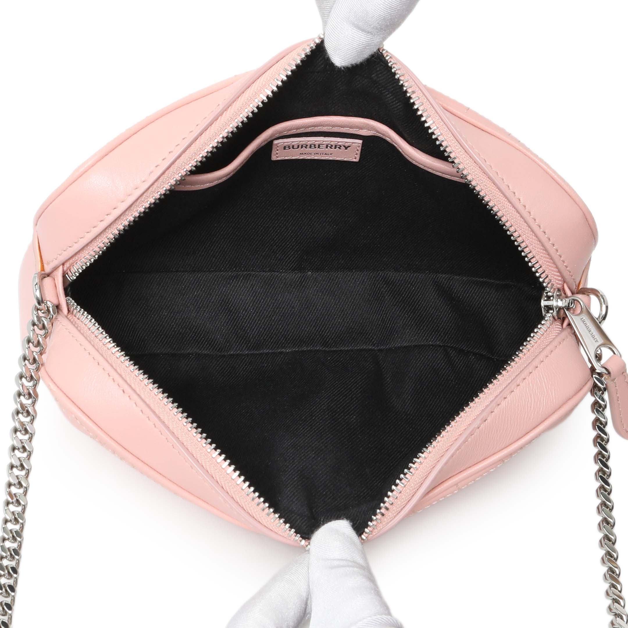 Burberry Pink Quilted Calfskin Lola Camera Bag – Modaselle