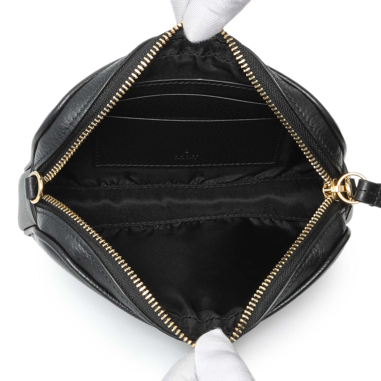 Gucci Black Calfskin Super Mini Marmont Shoulder Bag Handbags Gucci