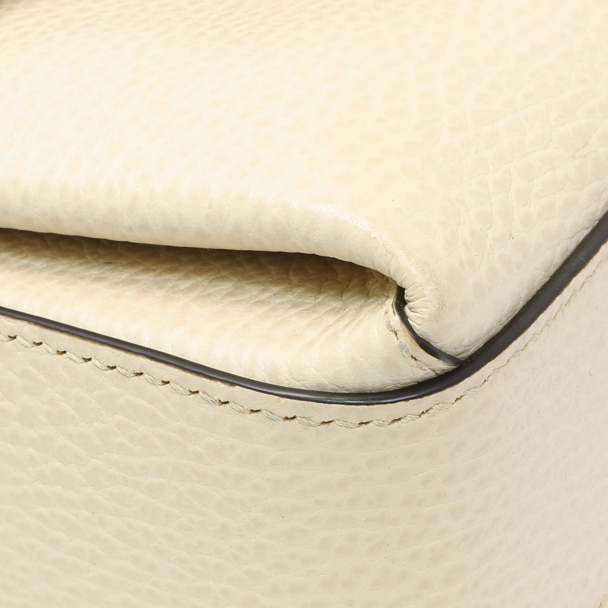 Gucci Mystic White Calfskin Interlocking G Crossbody Bag