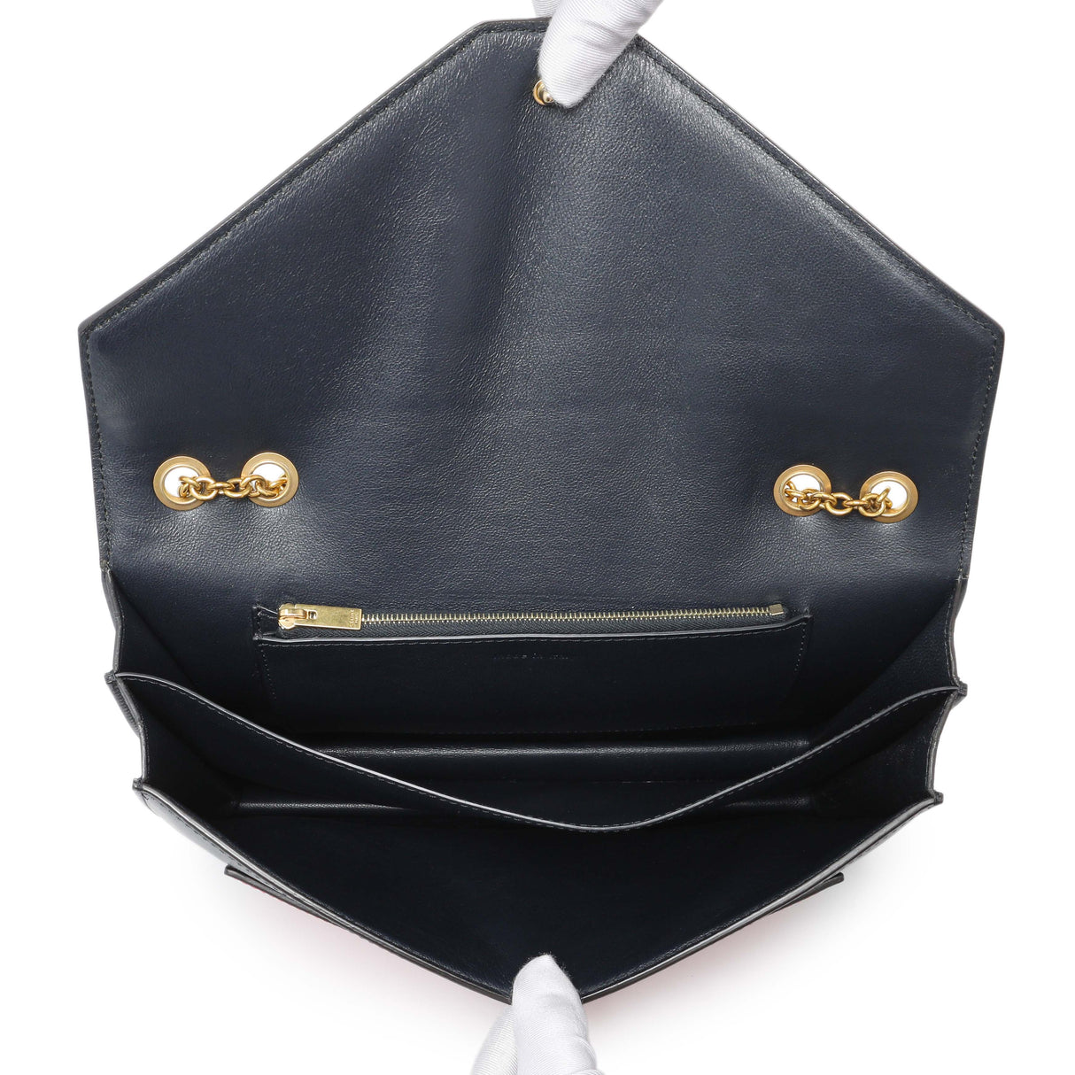 Celine Tricolor Calfskin Pocket Envelope Shoulder Bag Handbags Celine