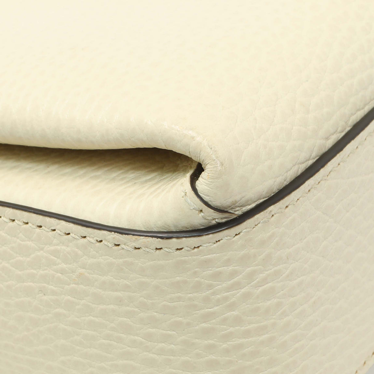 Gucci Mystic White Calfskin Interlocking G Crossbody Bag