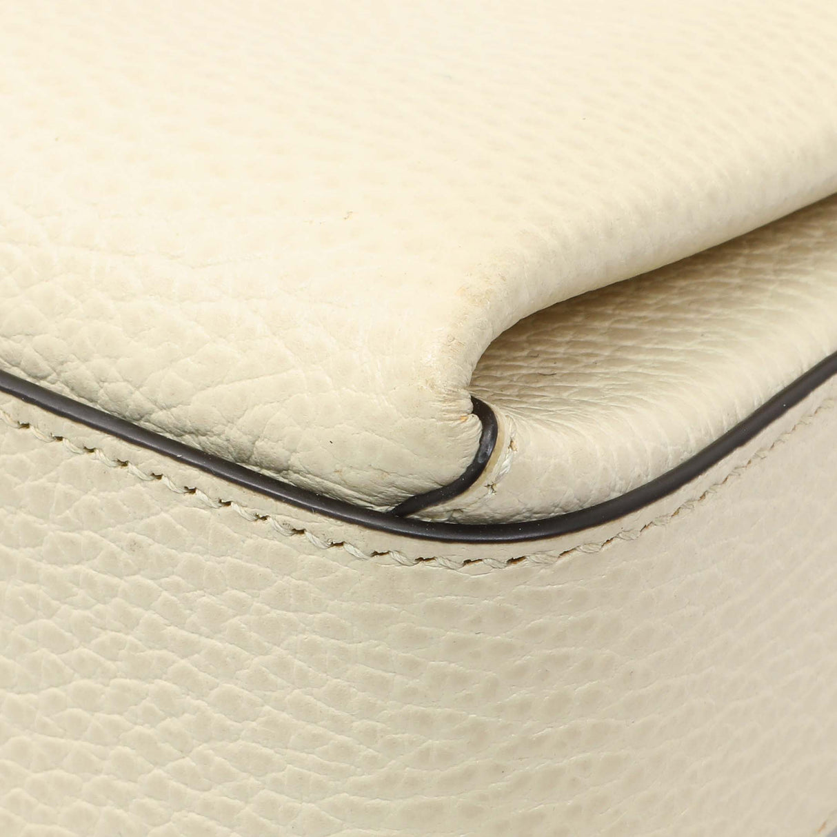 Gucci Mystic White Calfskin Interlocking G Crossbody Bag