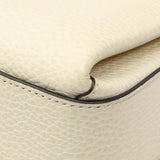 Gucci Mystic White Calfskin Interlocking G Crossbody Bag