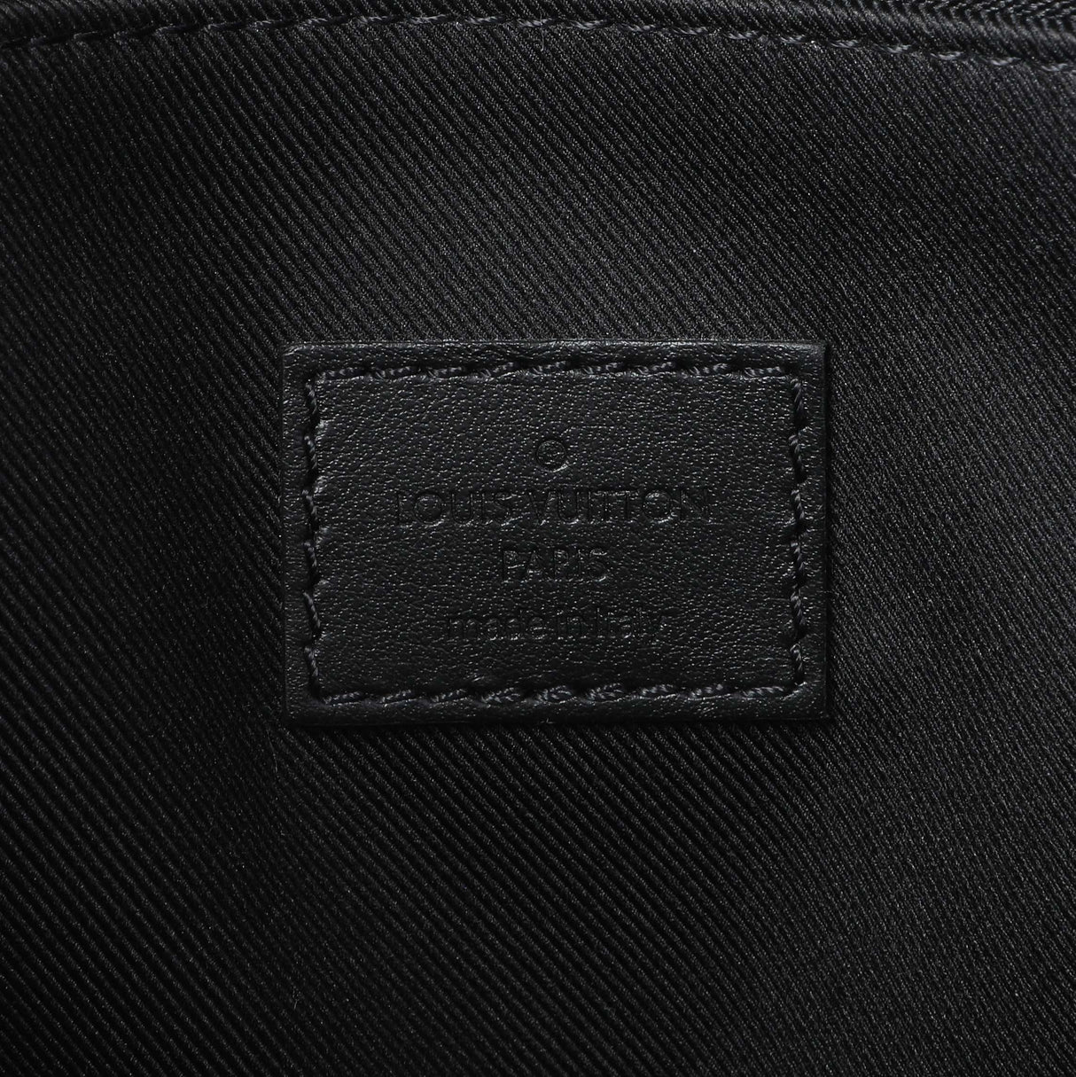 Louis Vuitton Monogram Eclipse Sac Plat Horizontal Zipper Handbags Louis Vuitton