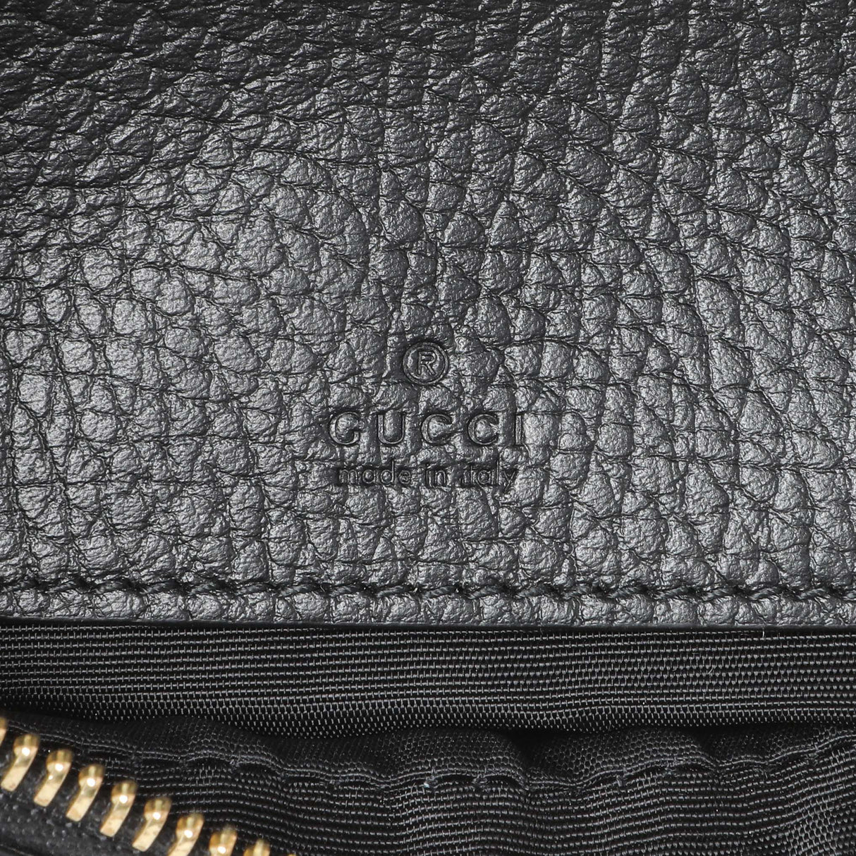 Gucci Black Calfskin Super Mini Marmont Shoulder Bag Handbags Gucci