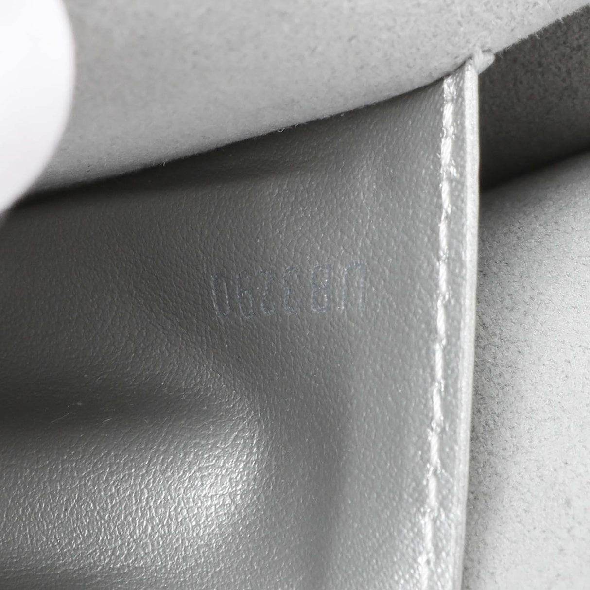 Louis Vuitton Silver Soft Calfskin Mylockme Chain Pochette Handbags Louis Vuitton