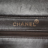 Chanel Brown Quilted Lambskin Vintage Double Sided Flap Handbags Chanel