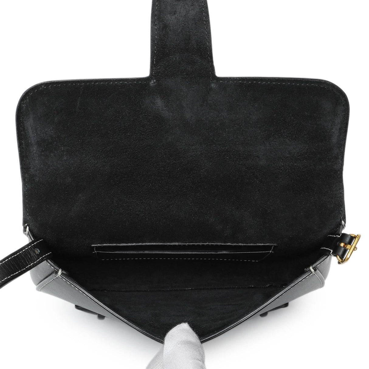 Celine Black Smooth Calfskin Mini Symmetrical Bag Handbags Celine