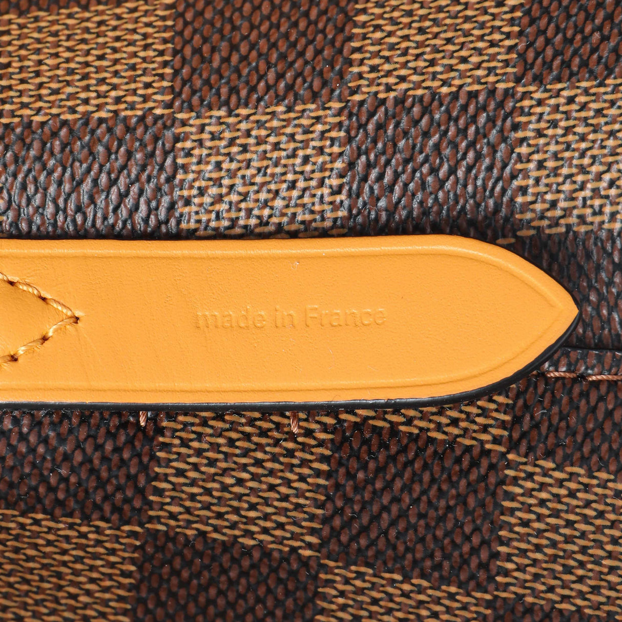 Louis Vuitton Safran Damier Ebene Neonoe MM Handbags Louis Vuitton